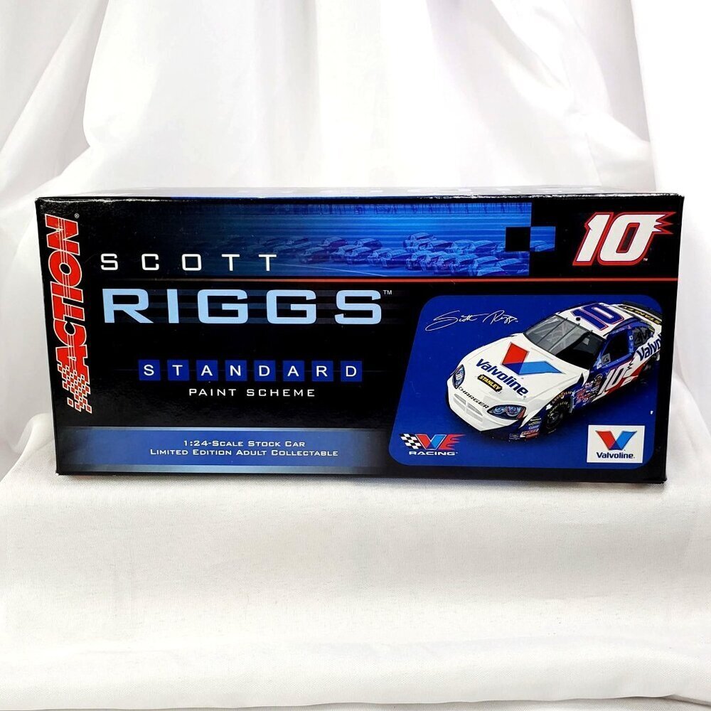 Scott Riggs #10 Valvoline 2006 Charger Club Car 1:24 Scale Diecast 1 Of 144 - Picture 5 of 14